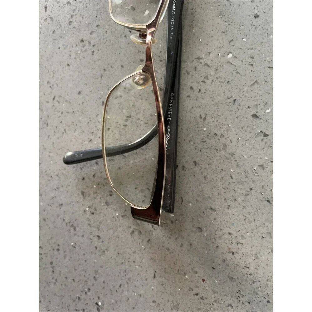 Genevieve Boutique MODERN COMMIT Burgundy Eyeglasses Frames 53 15 140